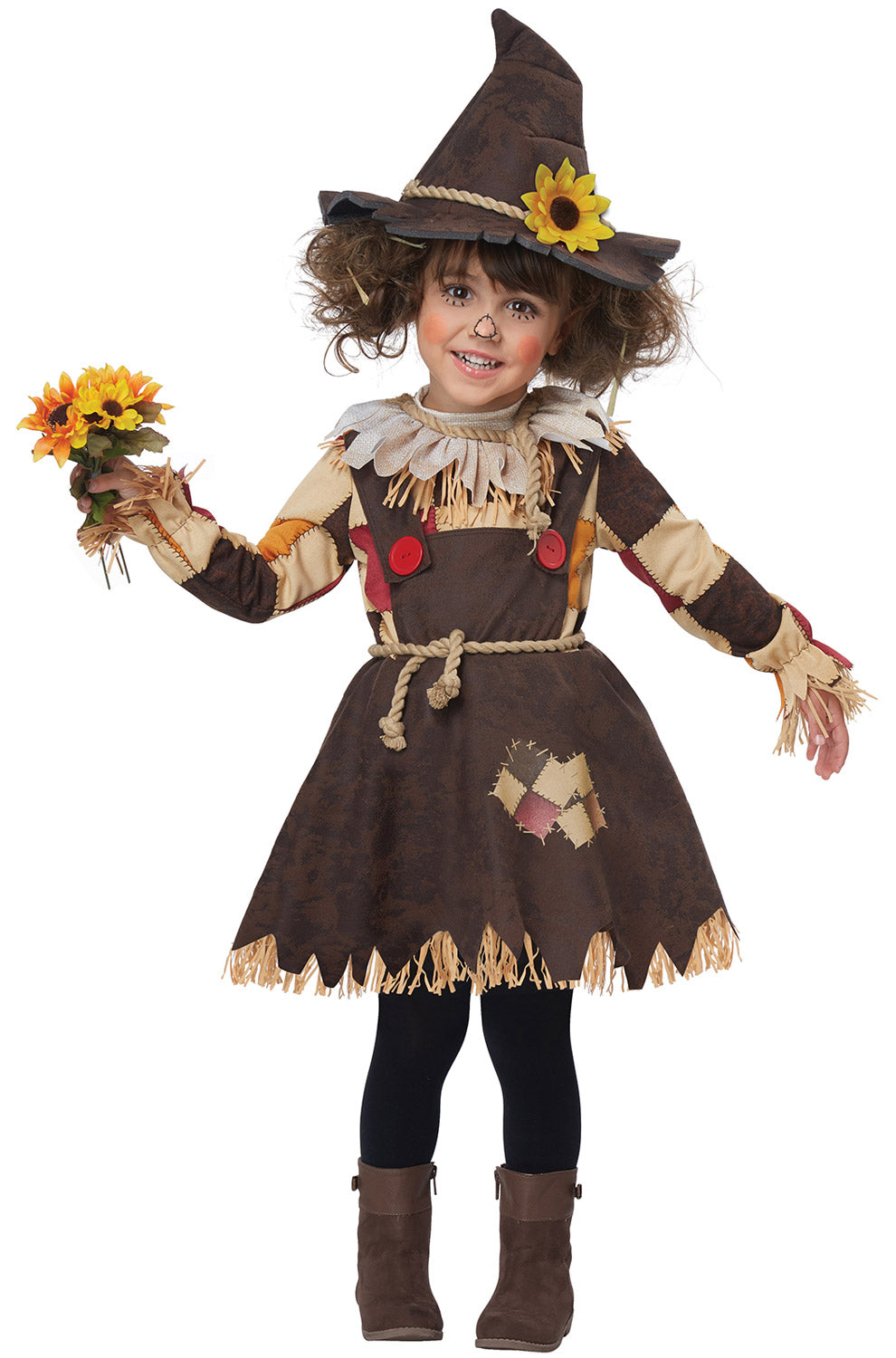 Pumpkin Patch Scarecrow Toddler Costume