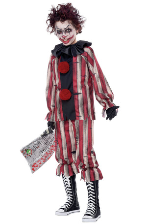 Nightmare Clown Child Costume