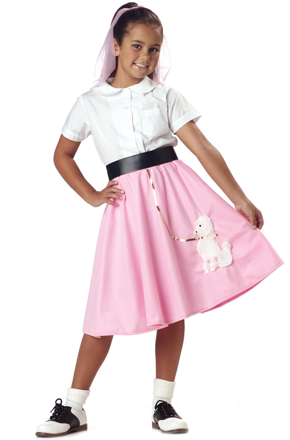 poodle dress Poodle Skirt Child Costume