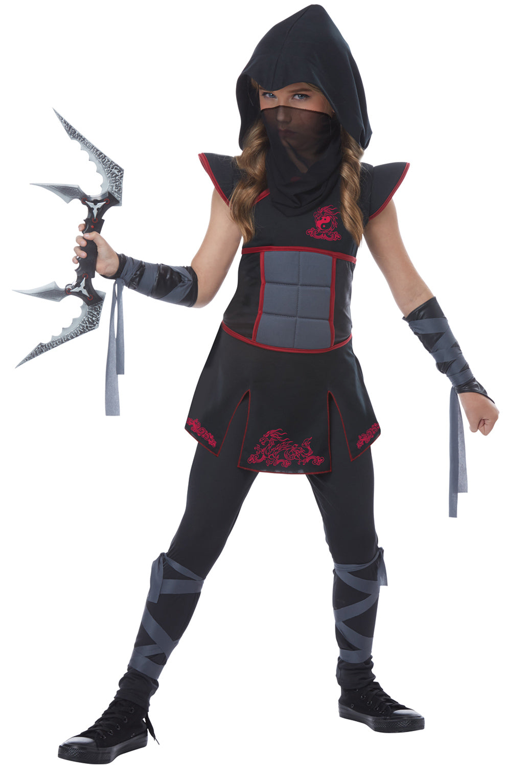 Mysterious Fearless Ninja Child Costume