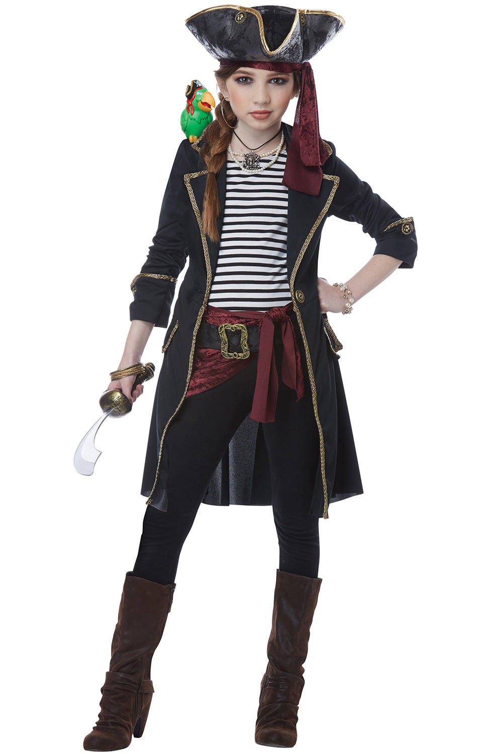 High Seas Captain Girl Costume