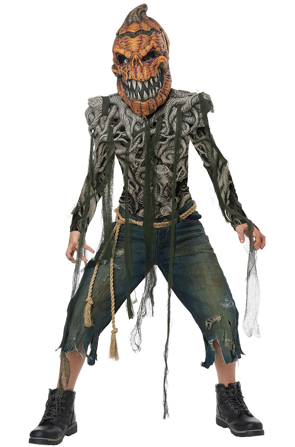 Pumpkin Creature Child Costume