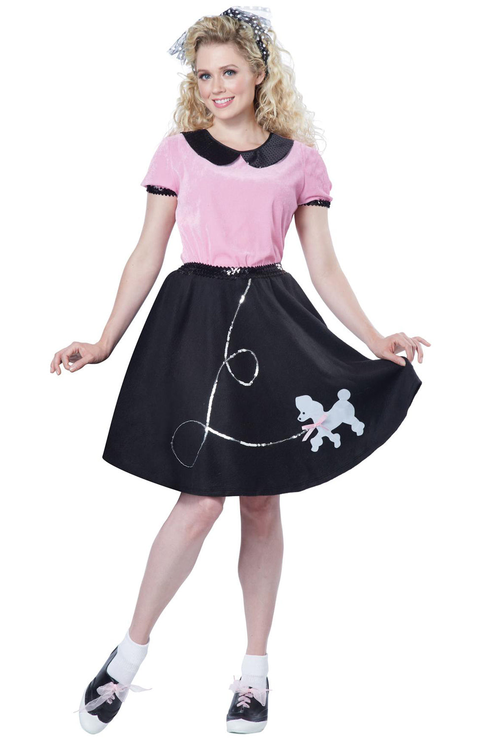 50's Hop With Poodle Skirt Adult Costume