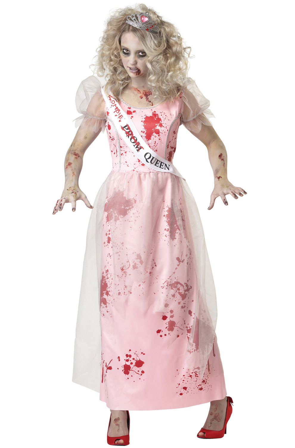 prom queen halloween dress Zombie Fancy Costume With Personalised Touches youll be ready to kill it on the dancefloor in this dress costume this Halloween Halloween Prom Queen Costumes -