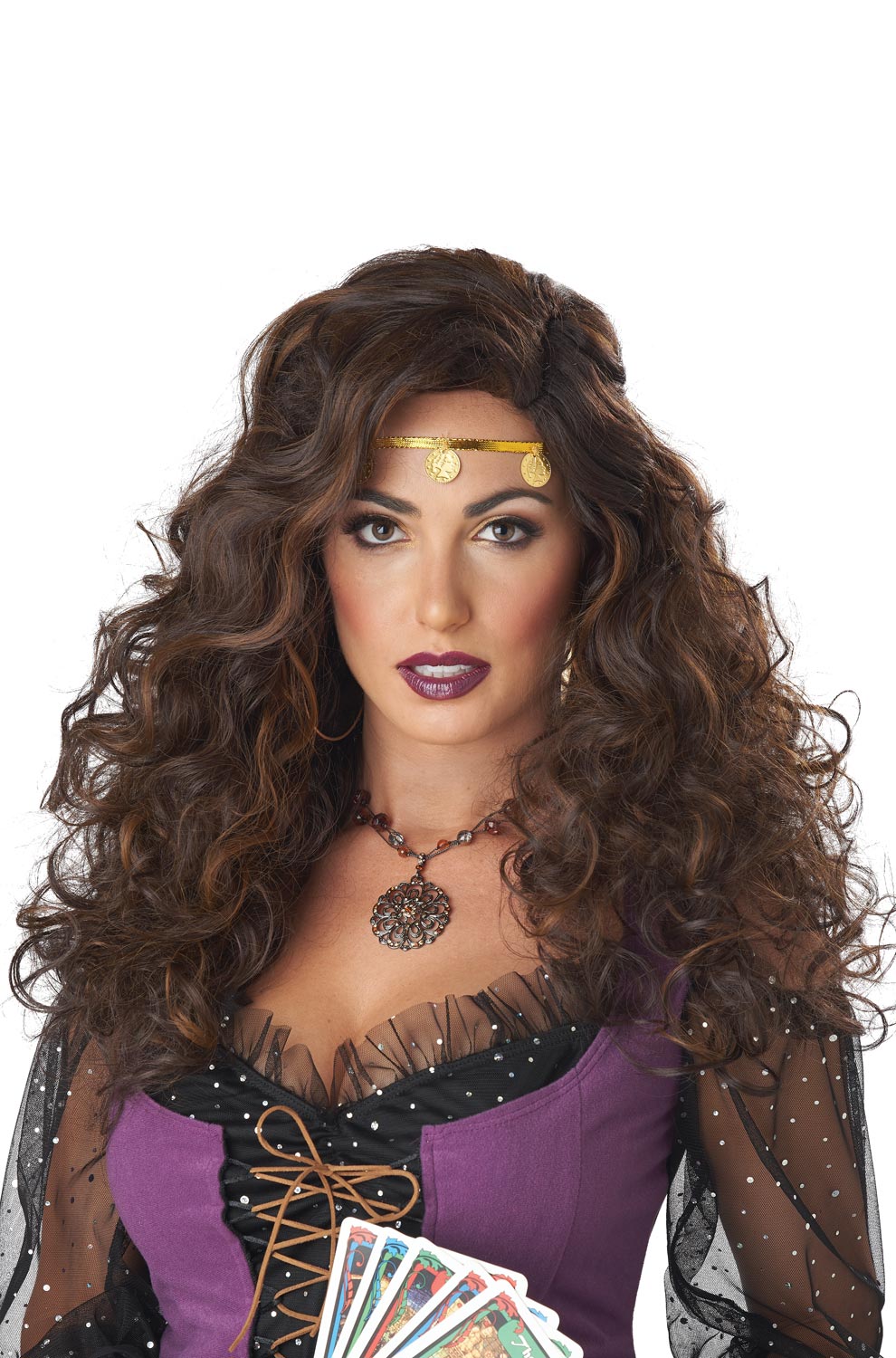Mystified Adult Wig (Brunette)