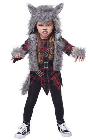Wee-wolf Girl Toddler Costume