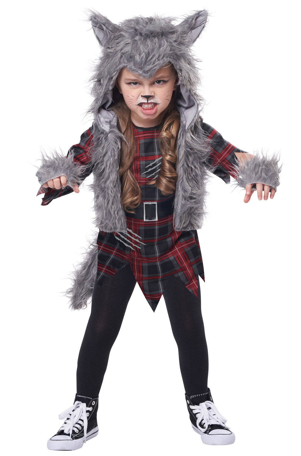 Wee-wolf Girl Toddler Costume