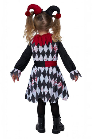 Lil' Harlequin Jester Toddler Costume