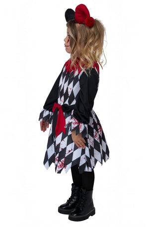 Lil' Harlequin Jester Toddler Costume