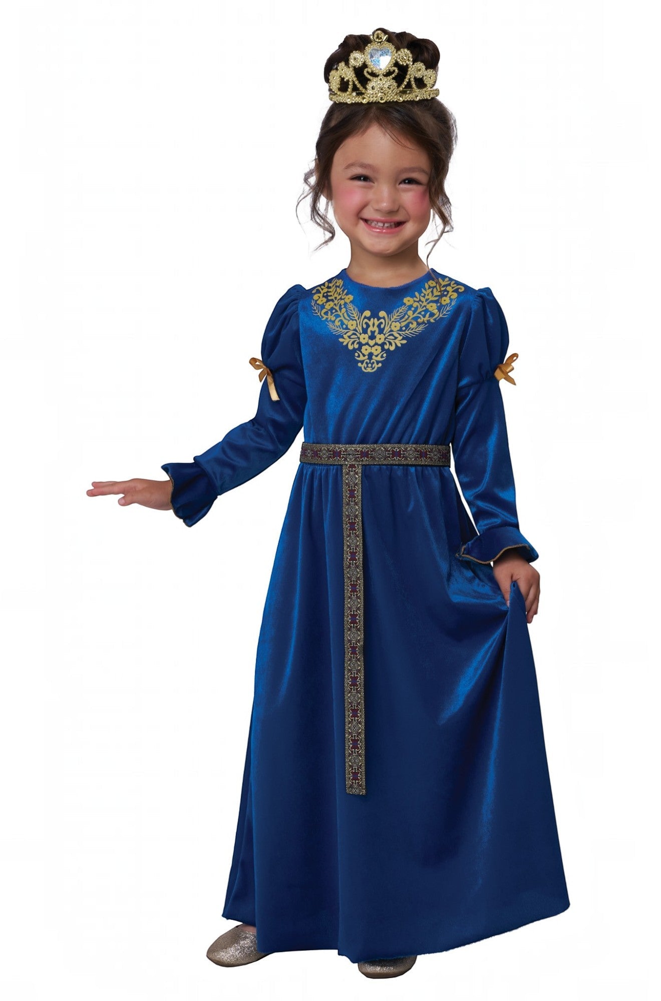 Royal Renaissance Princess Toddler Costume (Blue)