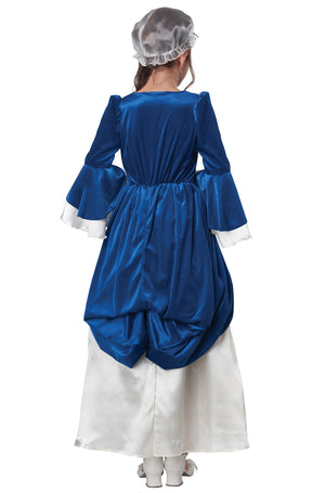 Colonial Era Dress/Martha Washington Child Costume