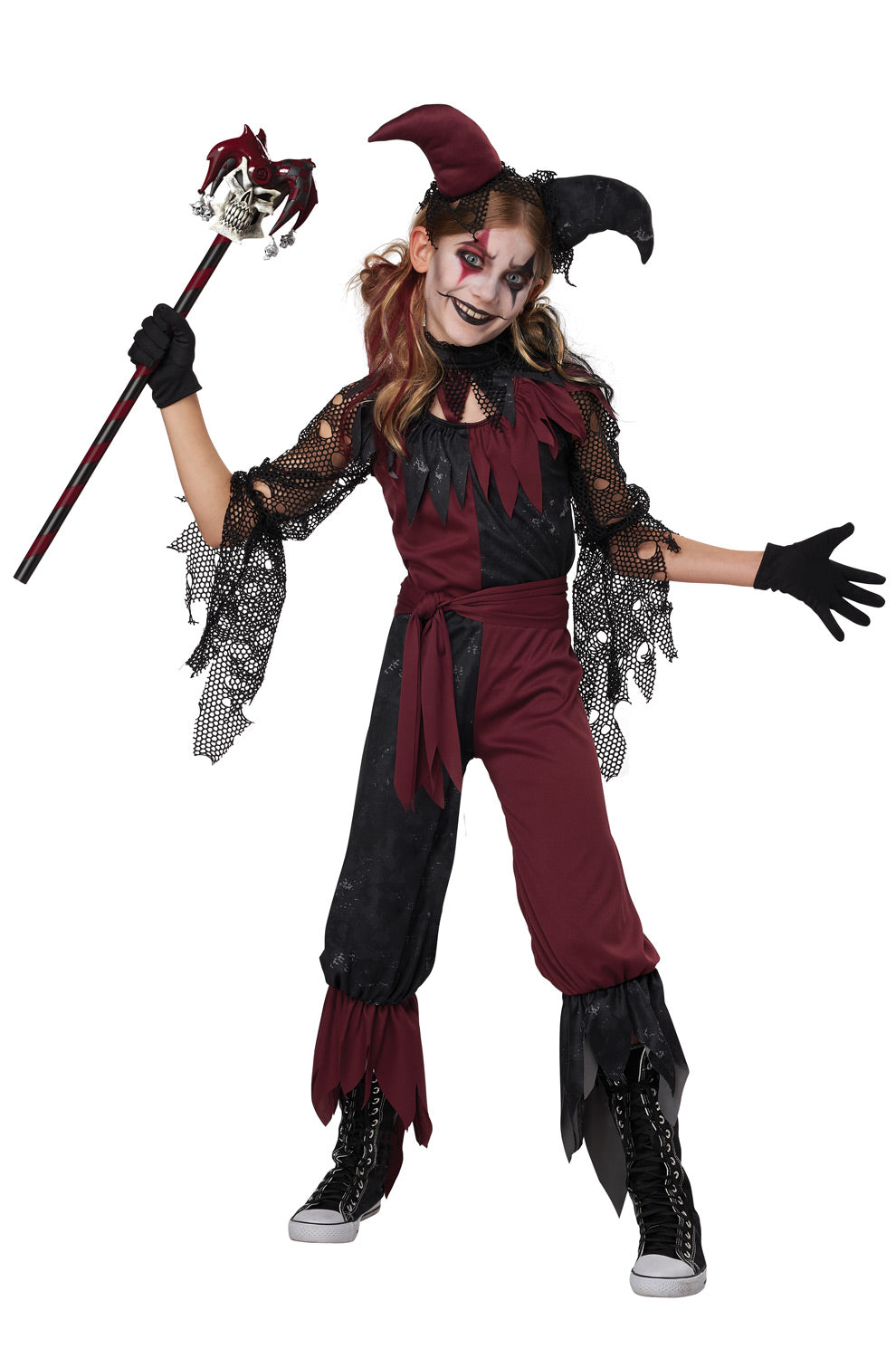 Psycho Jester Child Costume