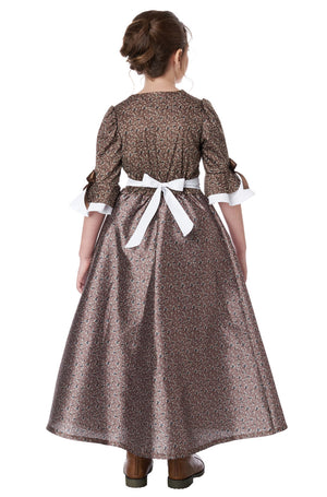 American Colonial Dress Child Costume