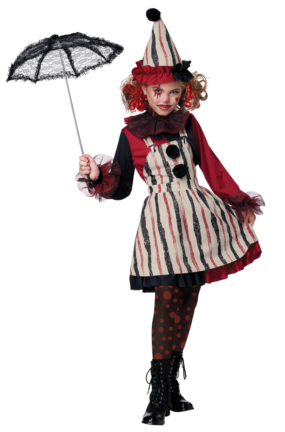 Clever Clown Child Costume