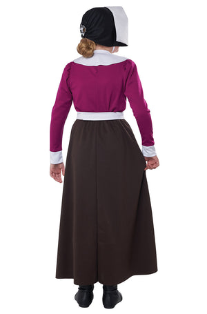 Mayflower Pilgrim Girl Child Costume