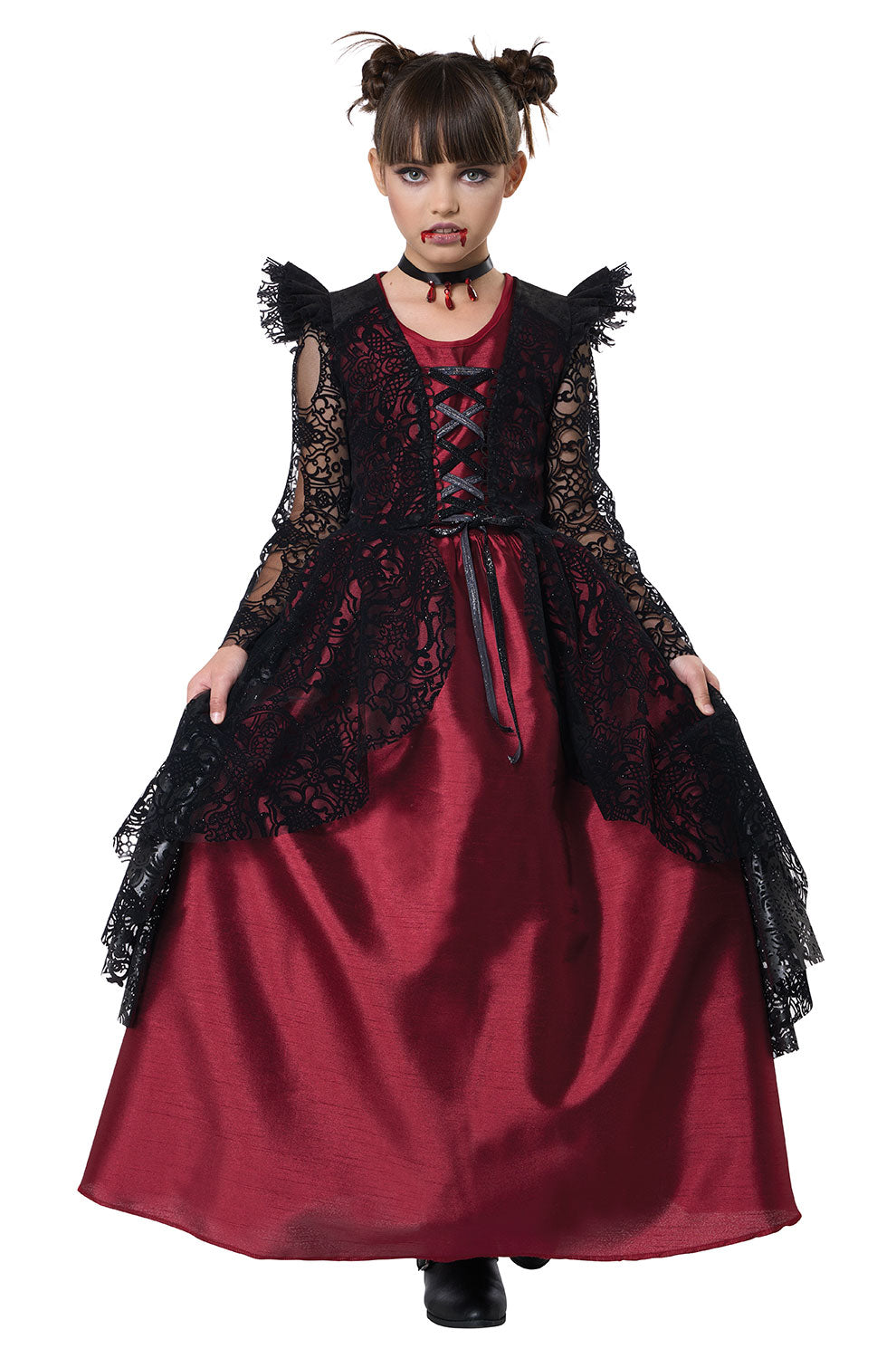 Gothic Lace Vampire Child Costume