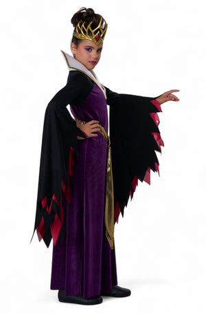 Evil Queen Cosplay Dress Child Costume