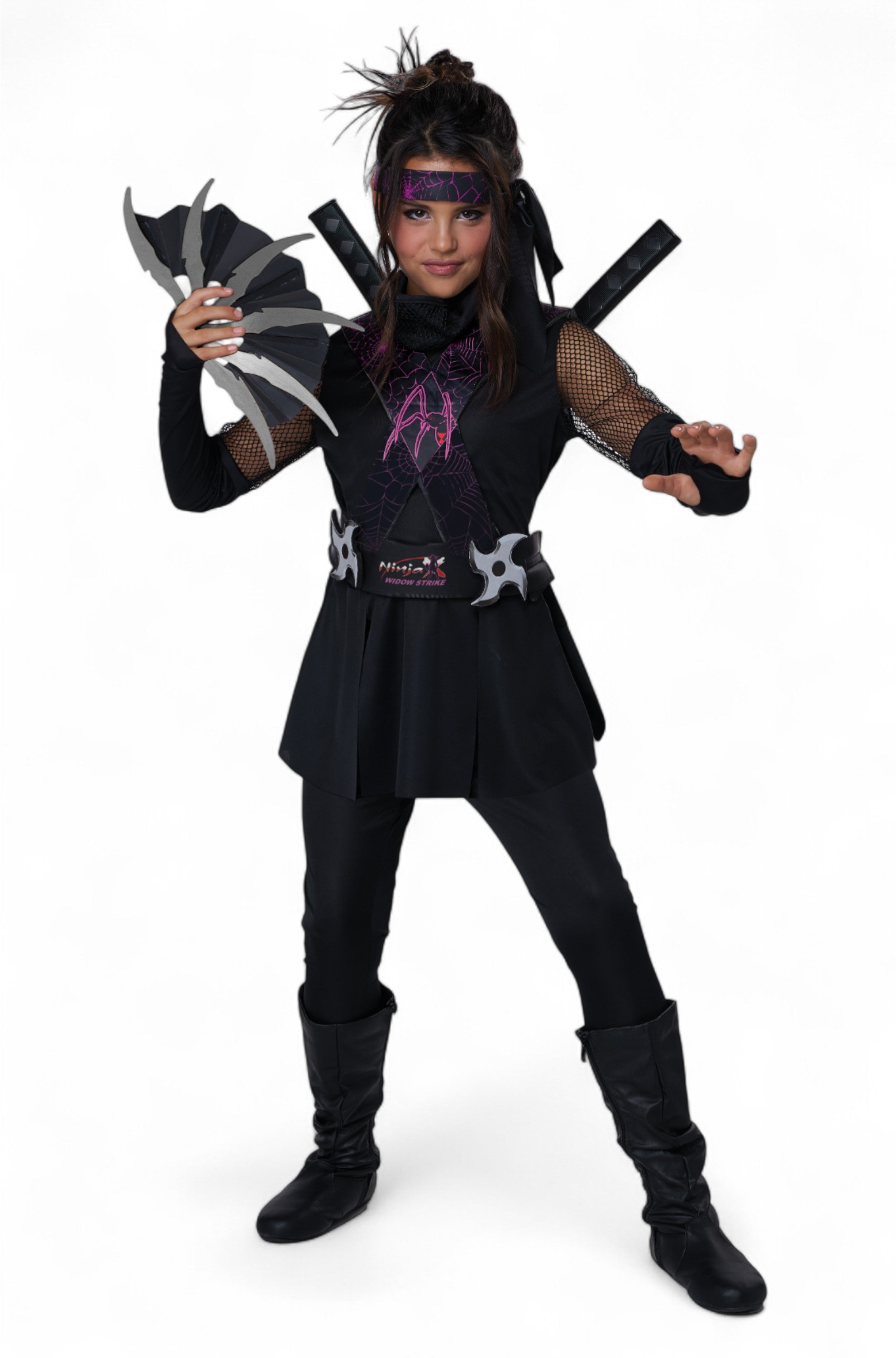 Ninja-X Widow Strike Child Costume