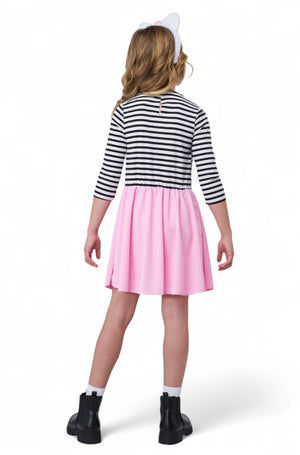 Hello Kitty Pink Overall Dress Child Costume