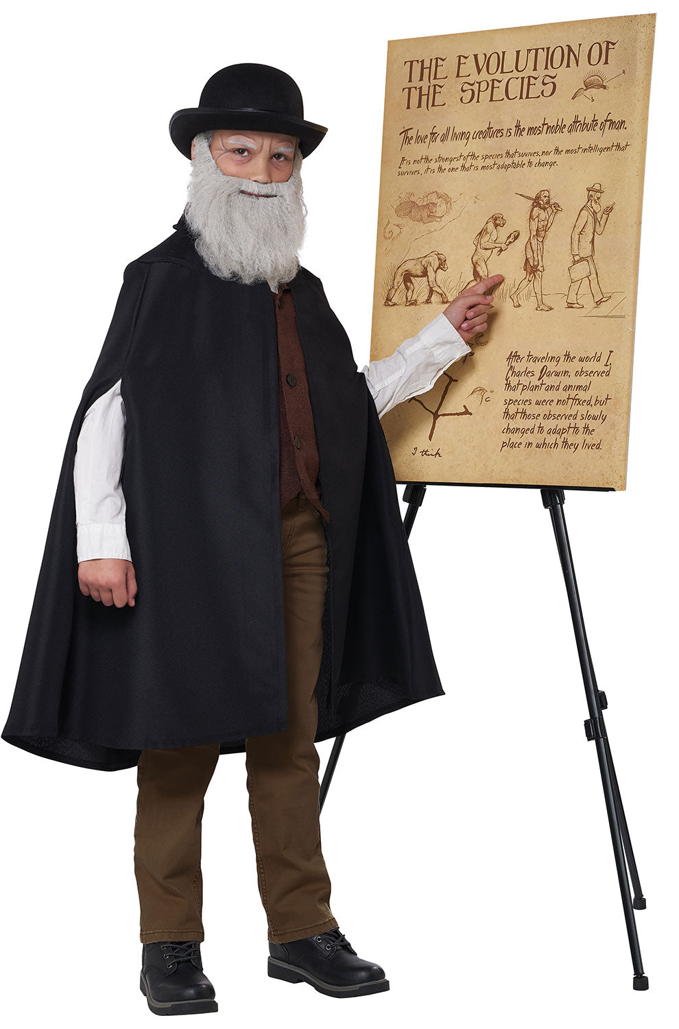 Charles Darwin Child Costume