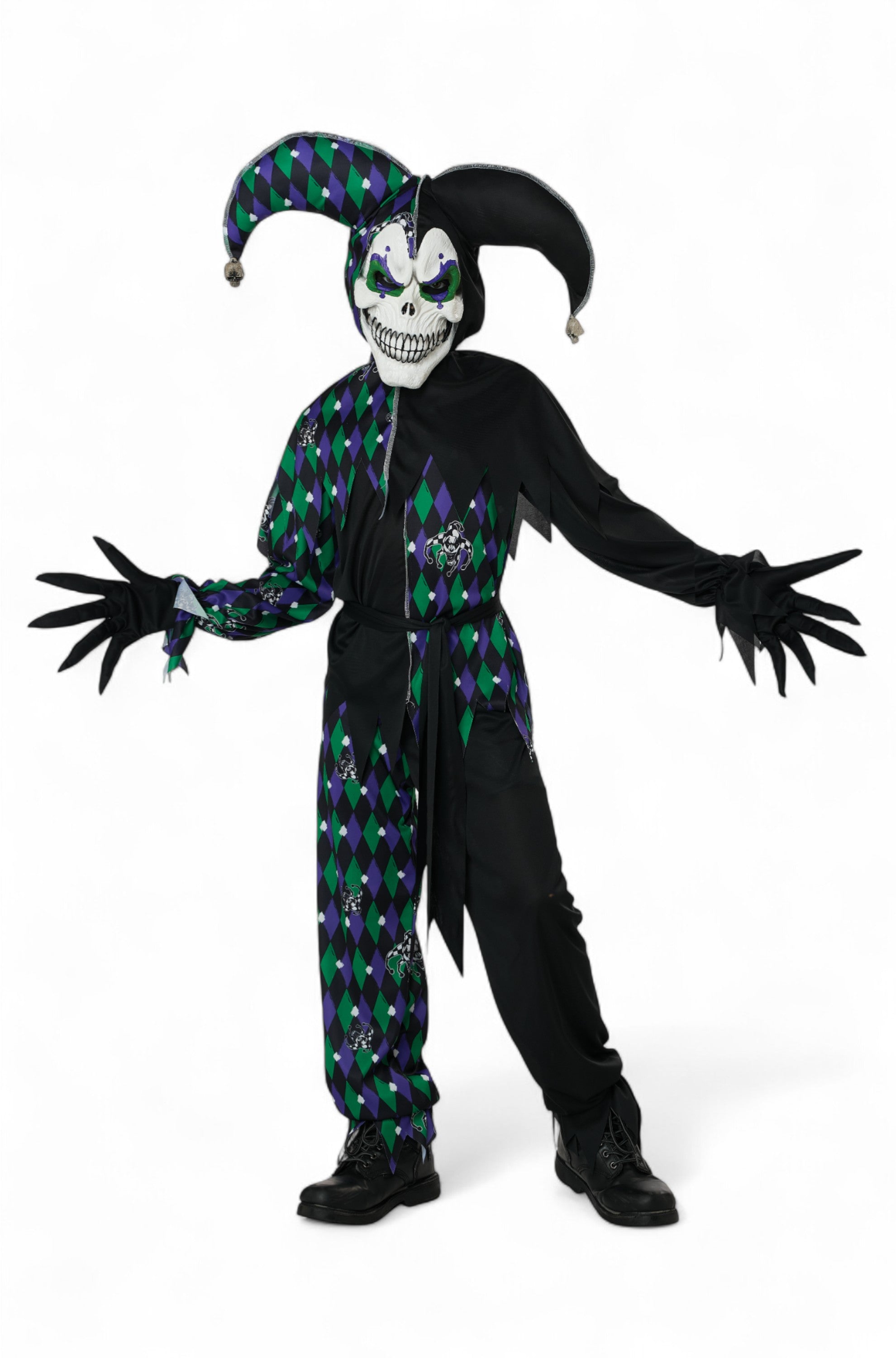 Deadly Jester Child Costume