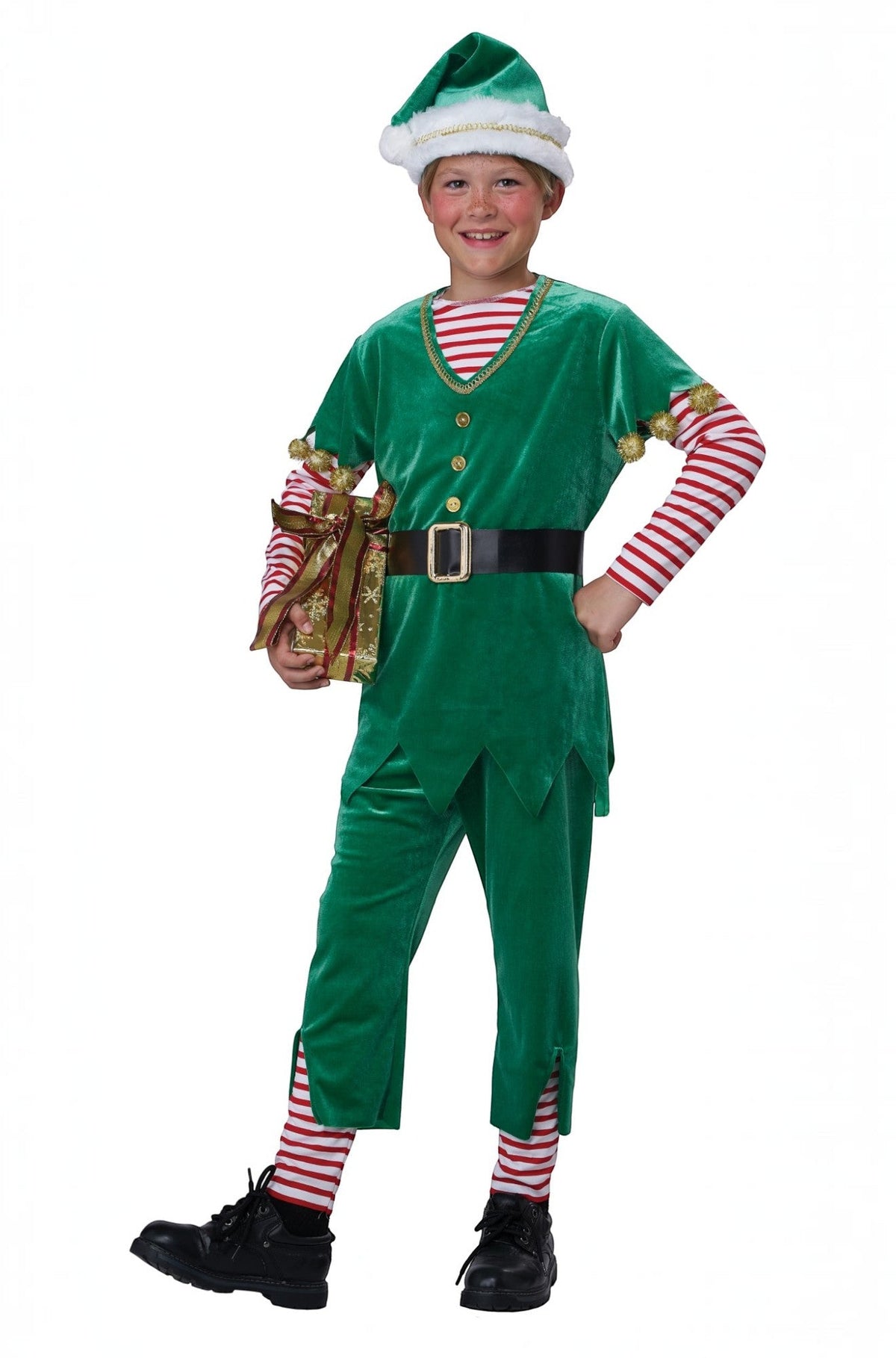 Joyful Elf Child Costume