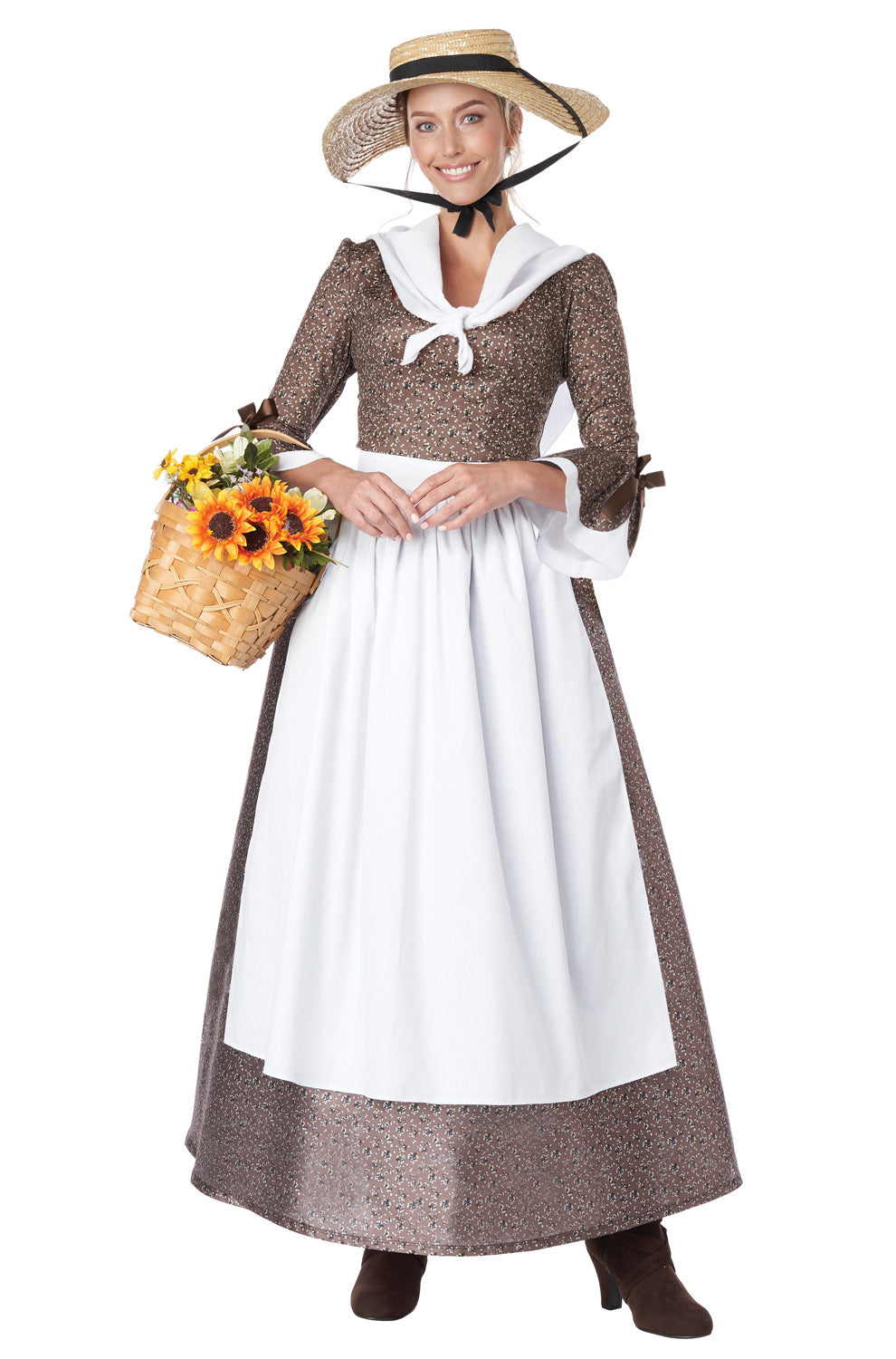 American Colonial Dress Adult Costume Medium
