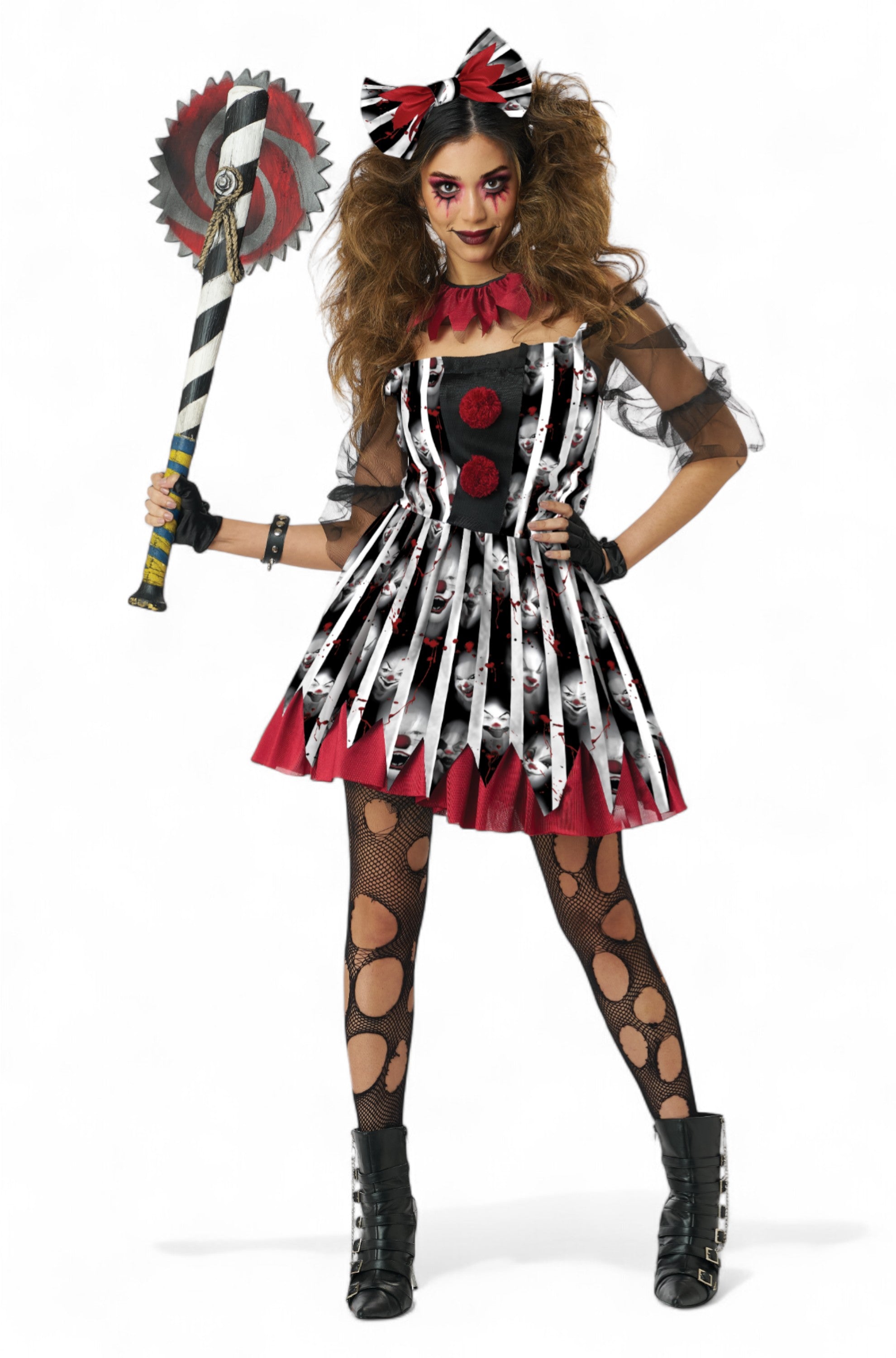 Savage Clown Adult Costume