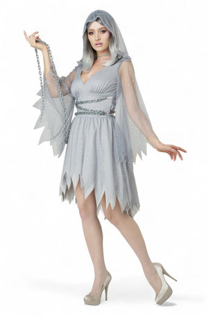 Glimmering Ghost Adult Costume