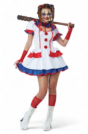 Red, White & Fright Adult Costume