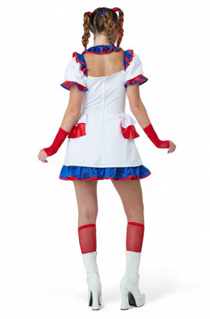 Red, White & Fright Adult Costume