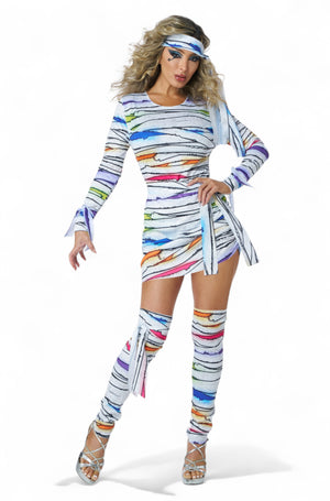 Neon Mummy Adult Costume