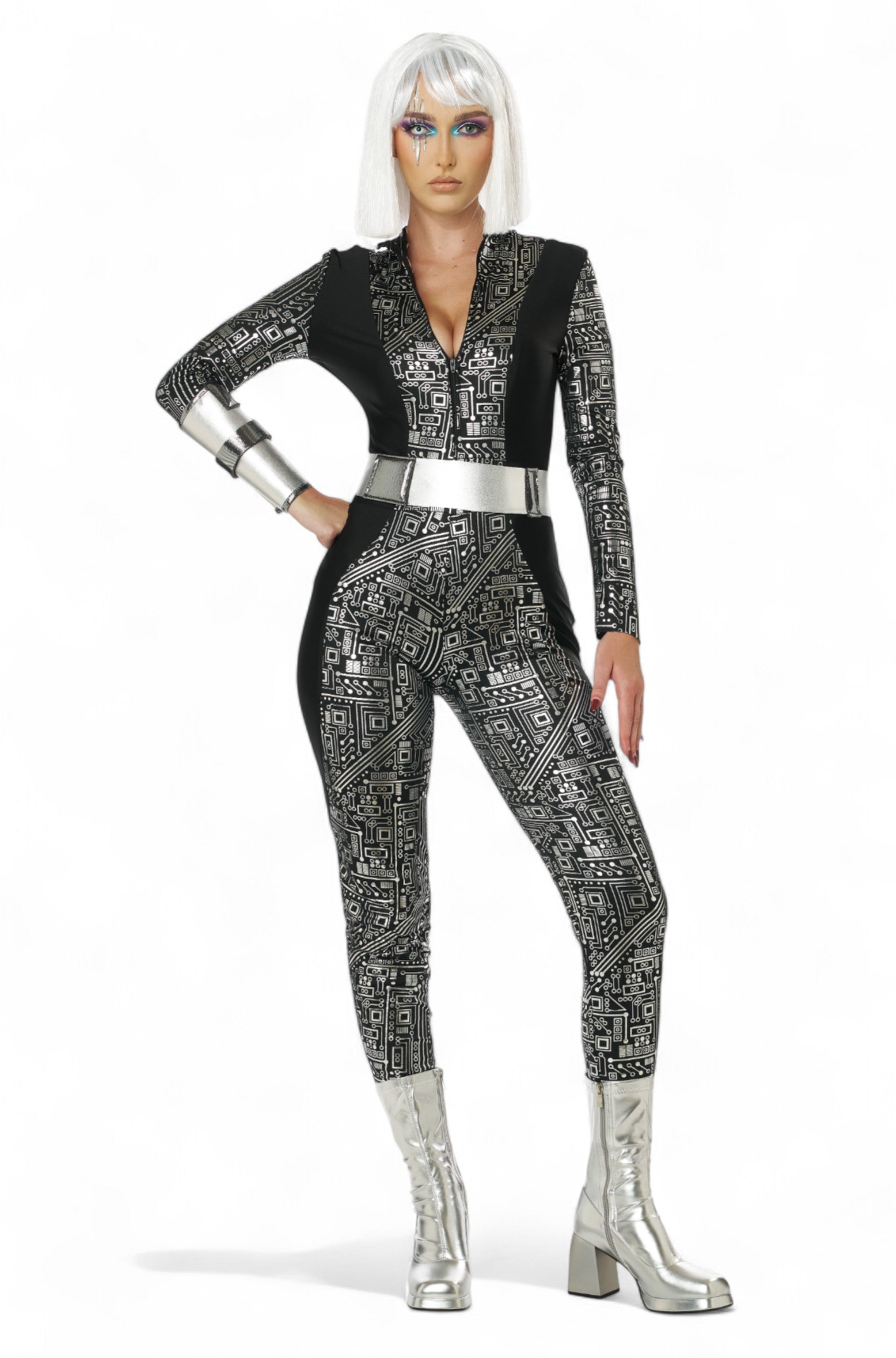 Cyber Jumpsuit Adult Costume