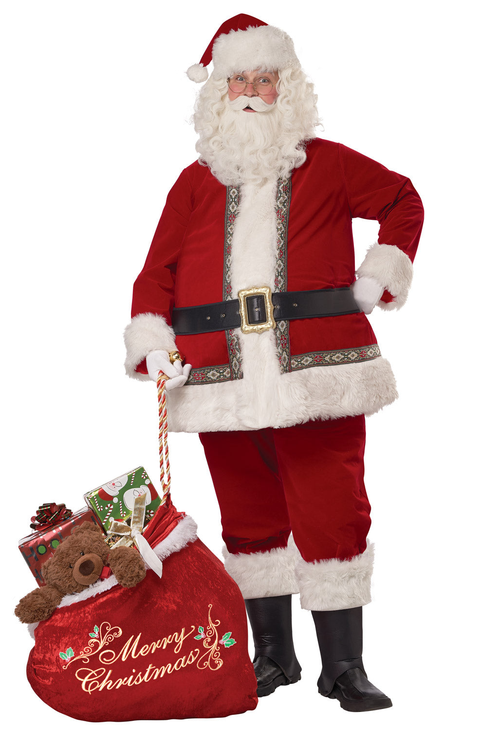 Deluxe Santa Claus Set Adult Costume