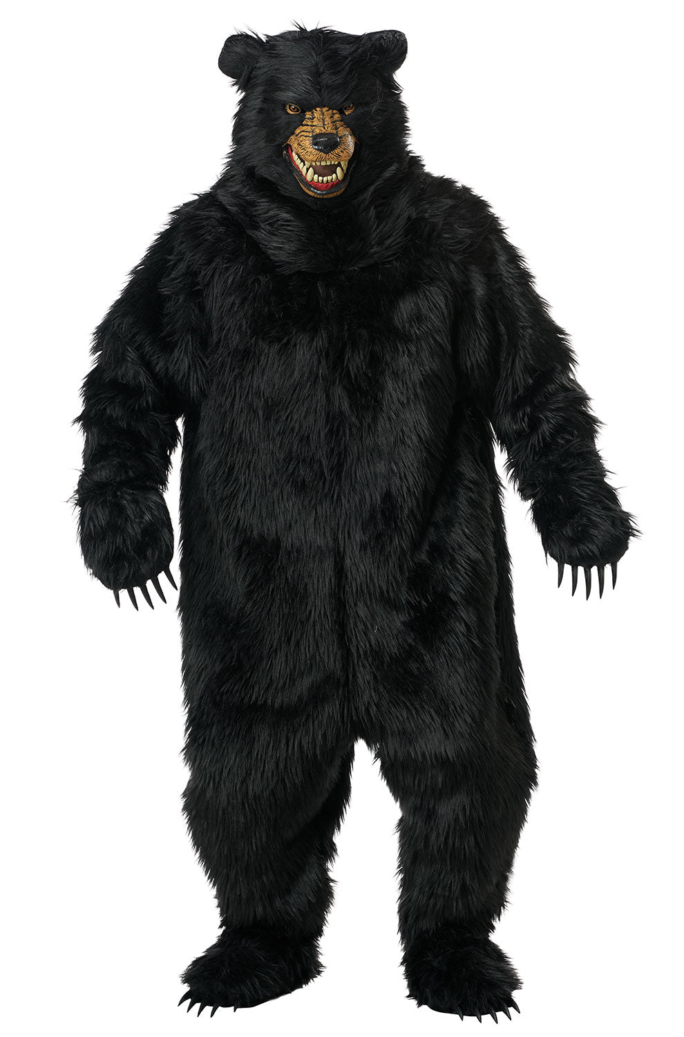 Deluxe Black Bear Mascot Adult Costume