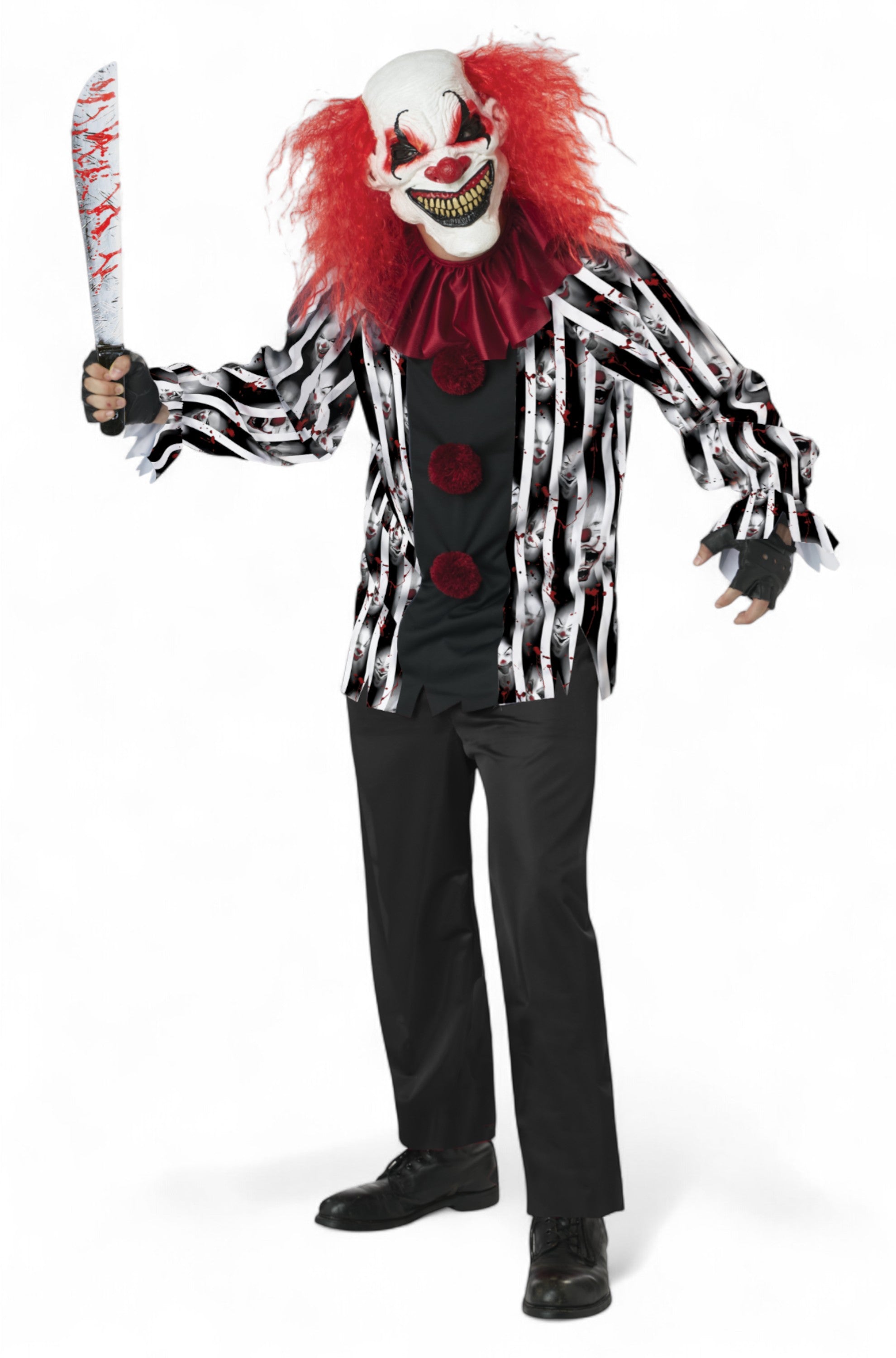 Demented Clown Adult Costume