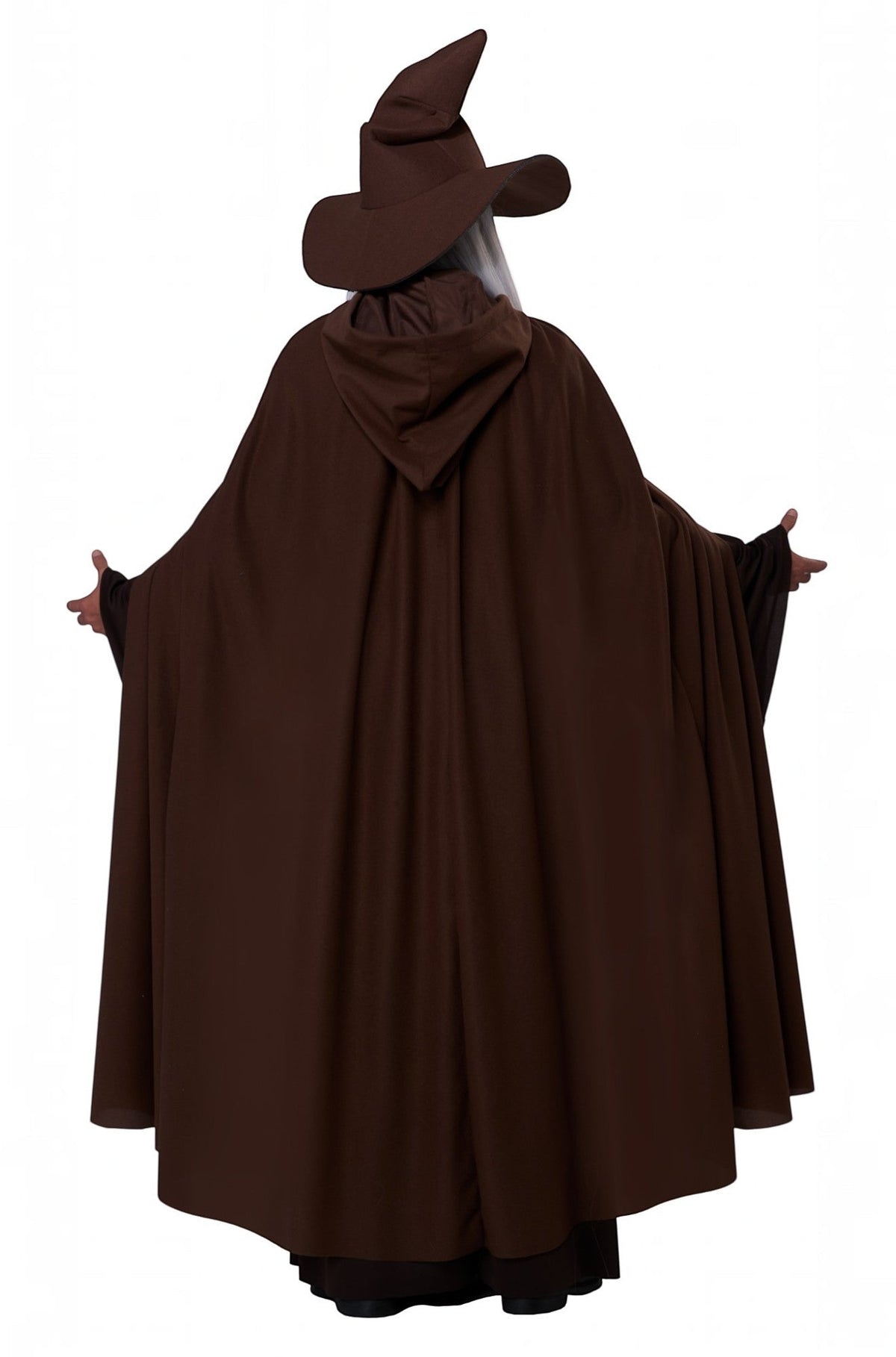 Wandering Wizard Adult Costume (Brown)