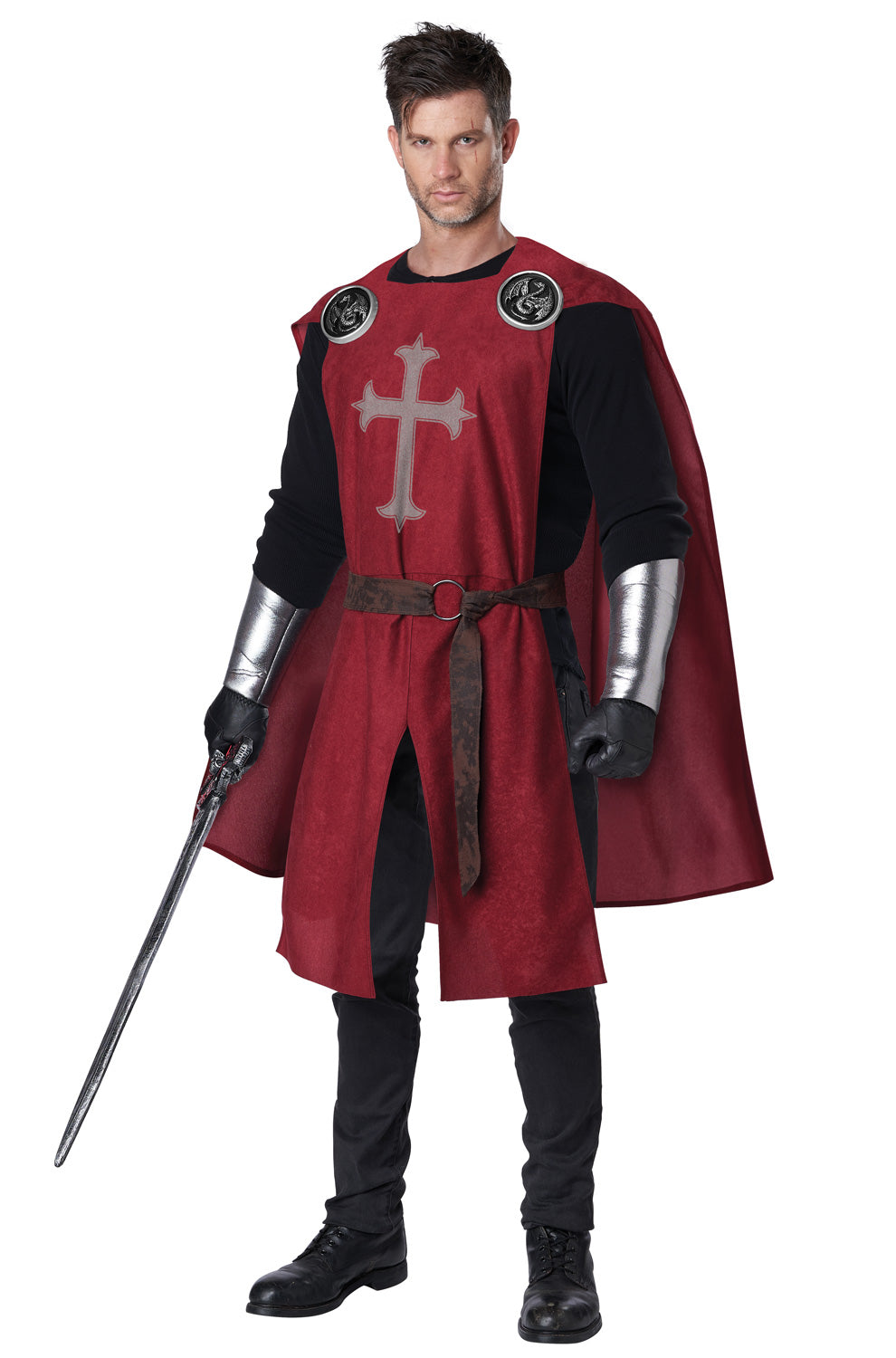 Knight's Surcoat Adult Costume (Red)
