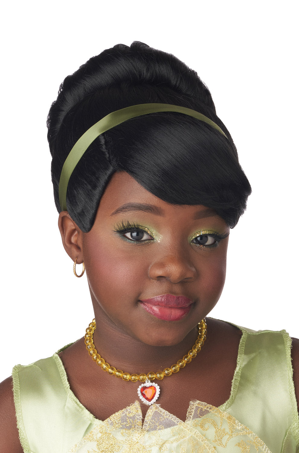 Fairy Tale Frog Princess Child Wig