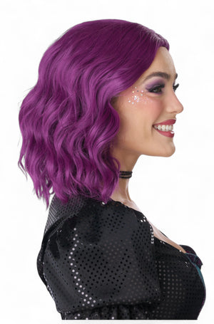 Short Wavy Bob Adult Wig (Violet)
