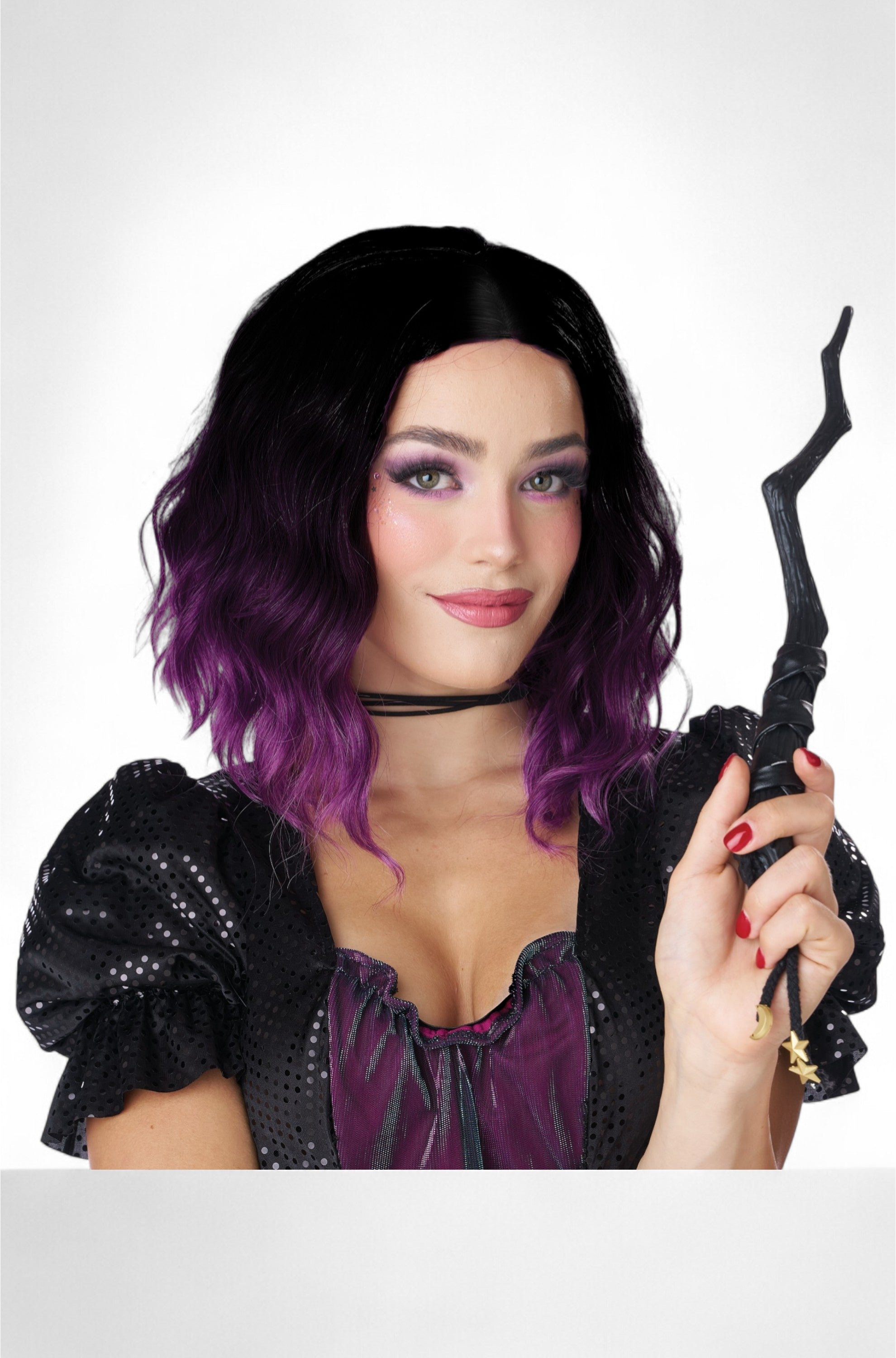 Short Wavy Bob Adult Wig (Ombre)