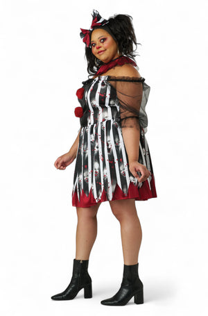 Savage Clown Plus Size Costume