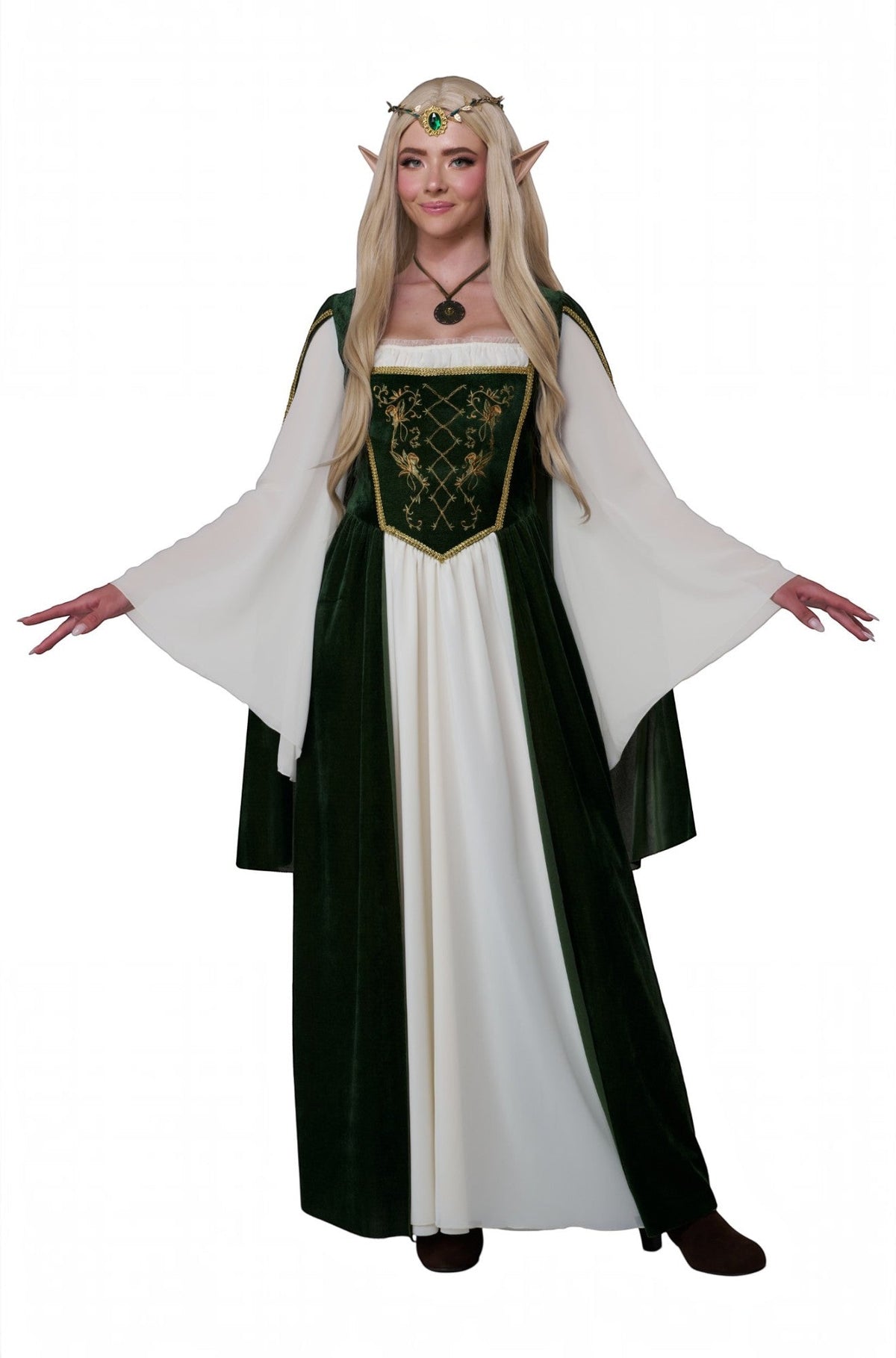 Elven Renaissance Queen Plus Size Costume