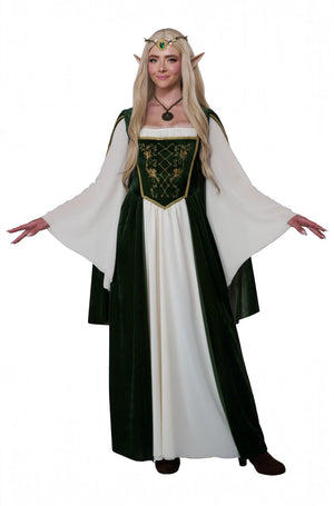 Elven Renaissance Queen Plus Size Costume