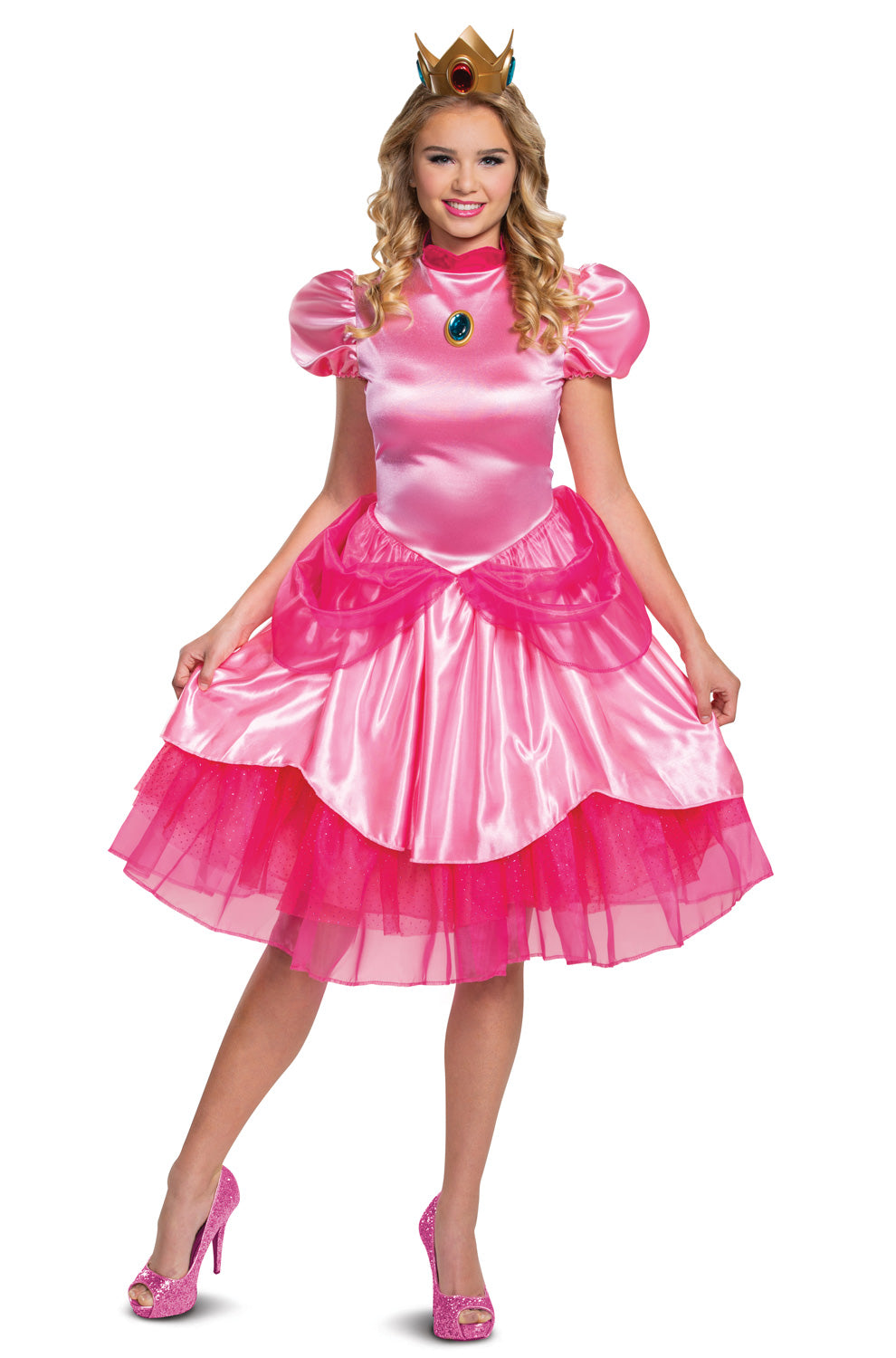2020 Princess Peach Deluxe Adult Costume