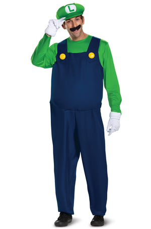 Luigi Deluxe Adult Costume