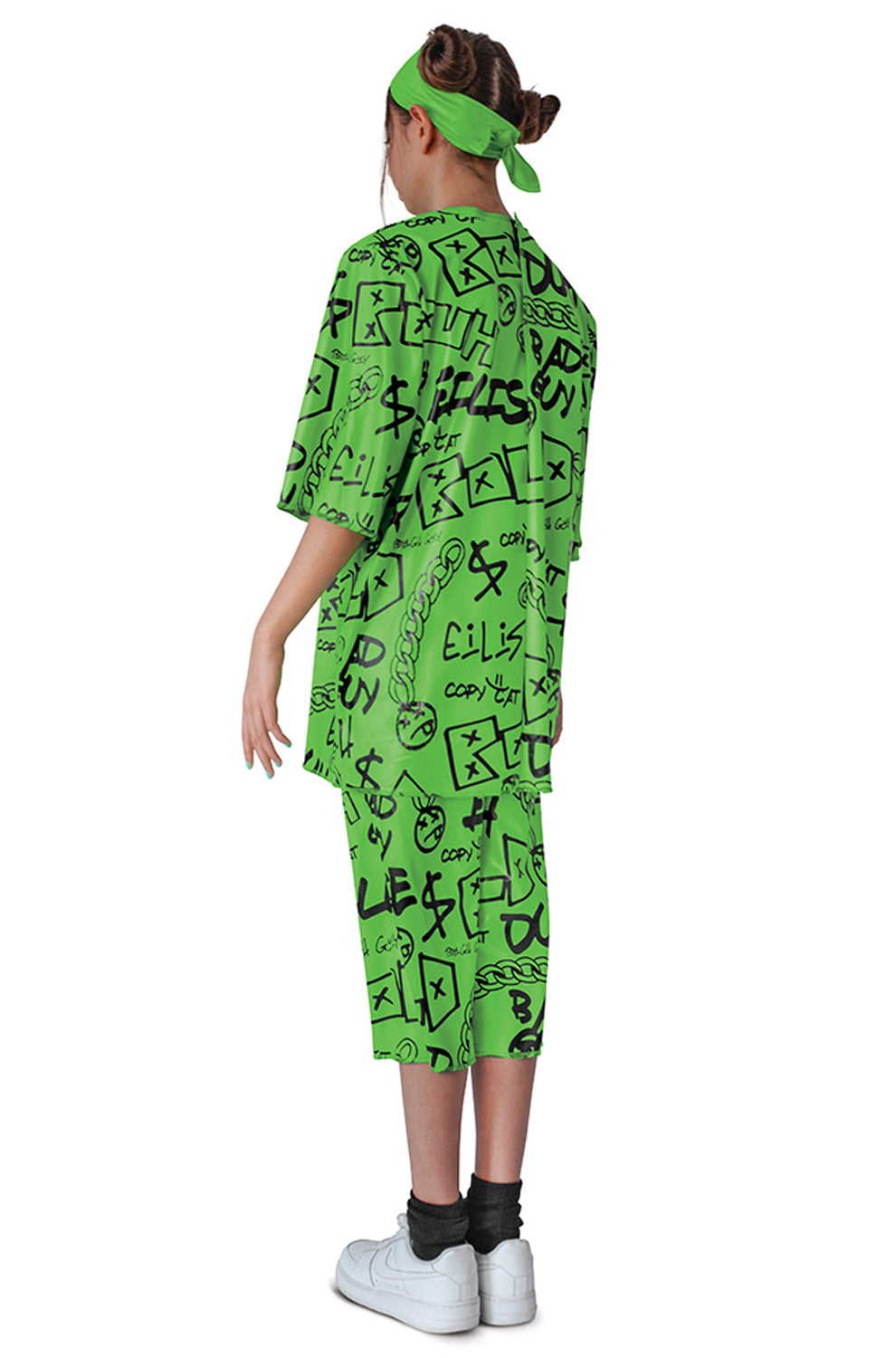 Billie Eilish Classic Child Costume (Green)