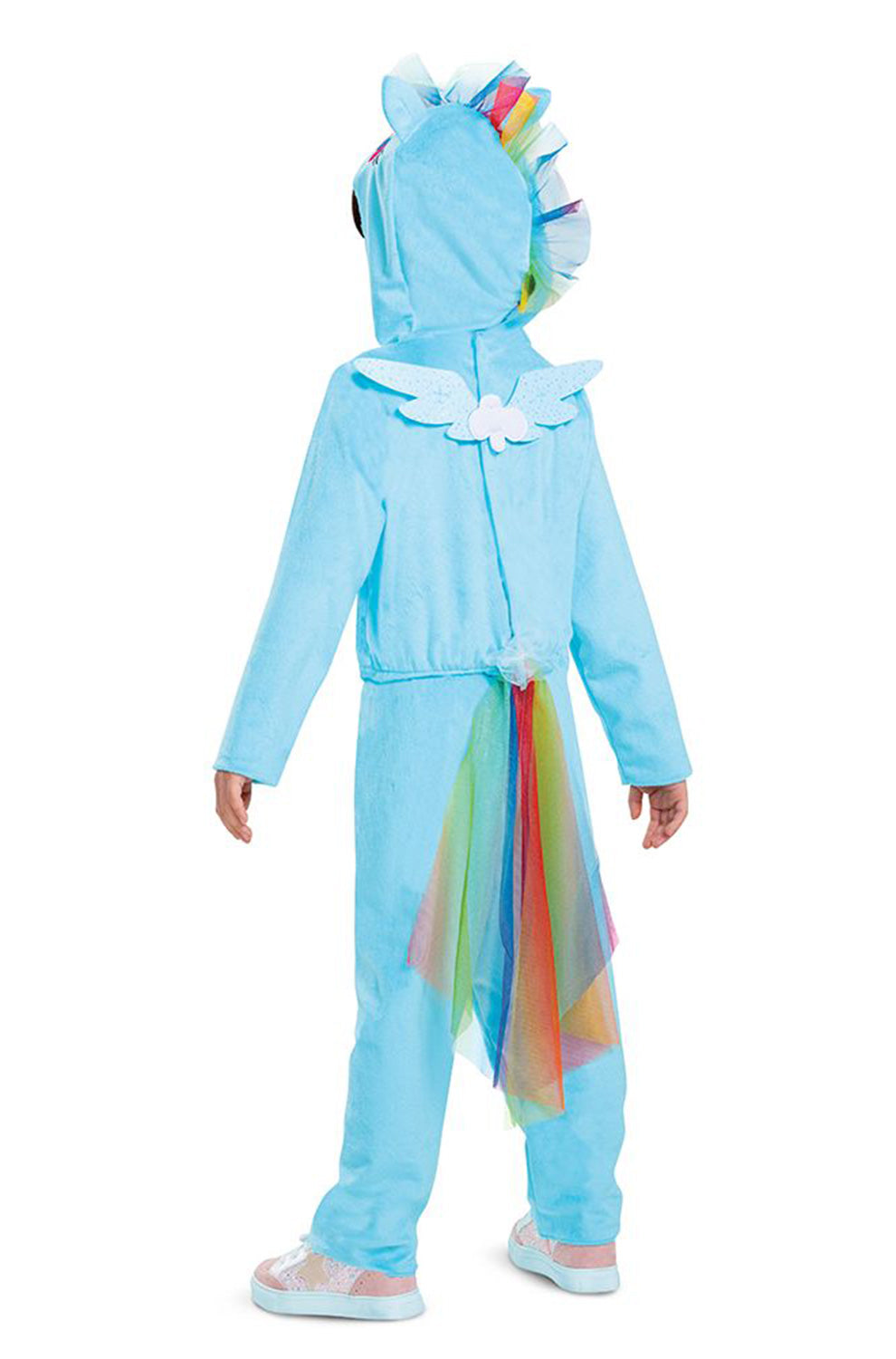 Rainbow Dash Hooded Jumpsuit Child Costume