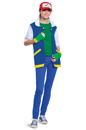 Ash Ketchum Classic Unisex Adult Costume Kit