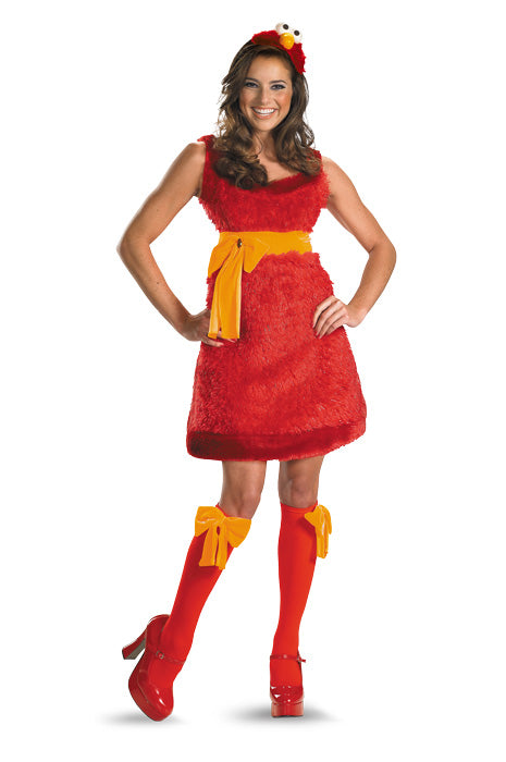 Sesame Street Elmo Sassy Adult Costume